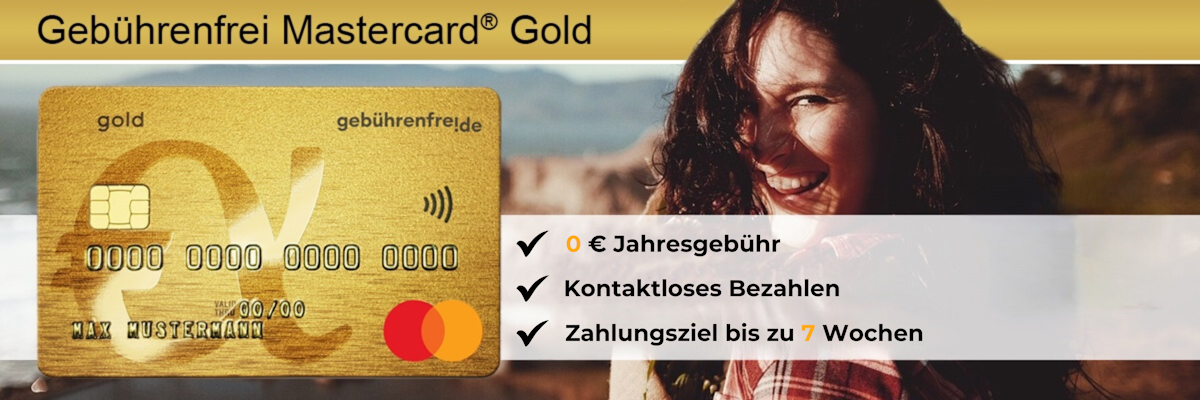 Gebührenfrei Mastercard Gold